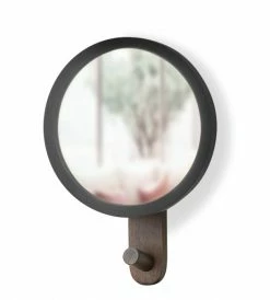 Umbra Black Walnut Hub Mirror Hook