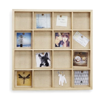 Umbra Natural Wood Gridlock Photopanel 3 Umbra Natural Wood Gridlock Photopanel