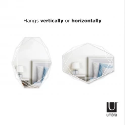 Umbra Prisma Mirror White 11 Umbra Prisma Mirror White