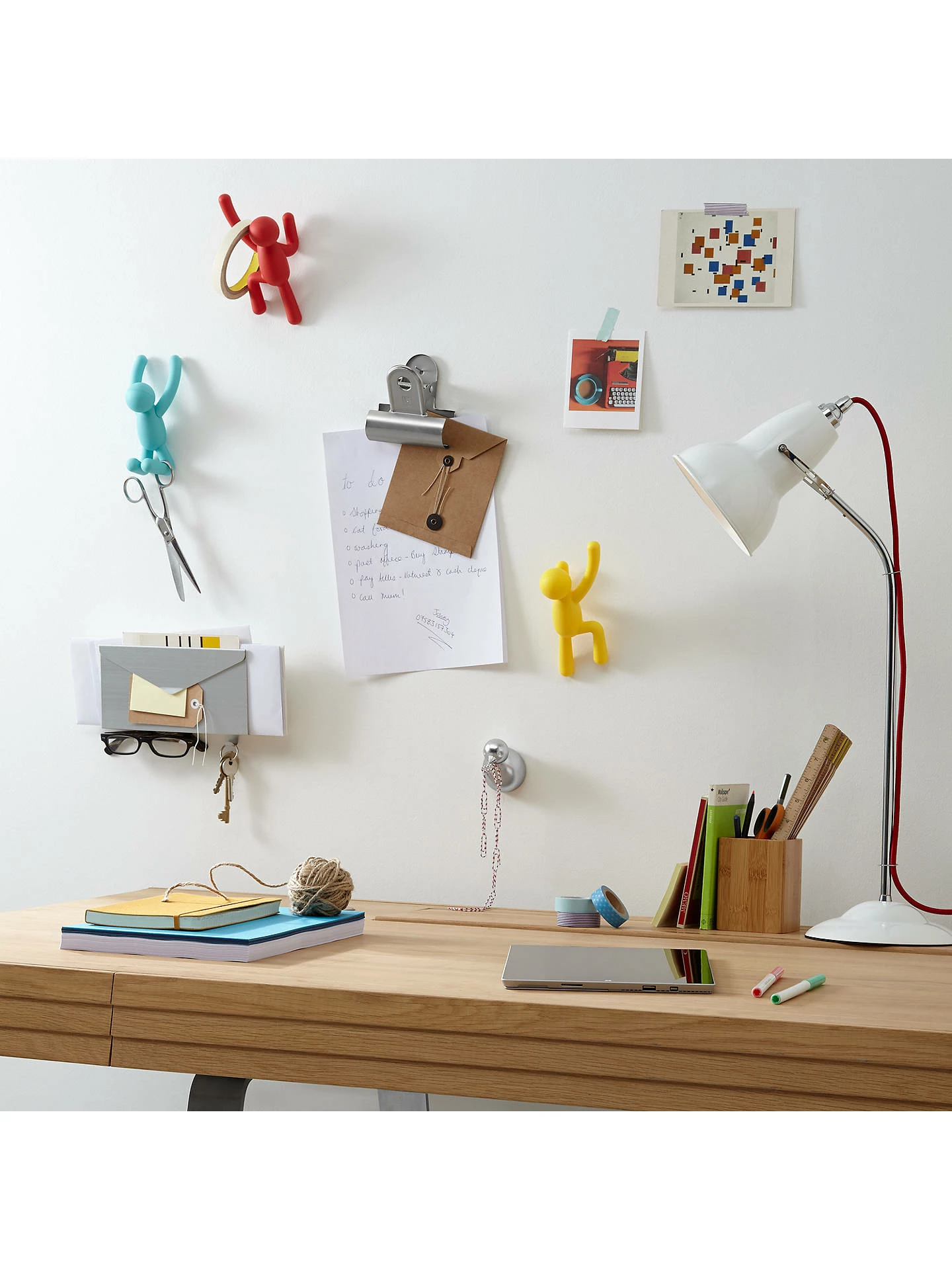 Umbra Set of 3 Multicoloured Buddy Hooks 7 Umbra Set of 3 Multicoloured Buddy Hooks