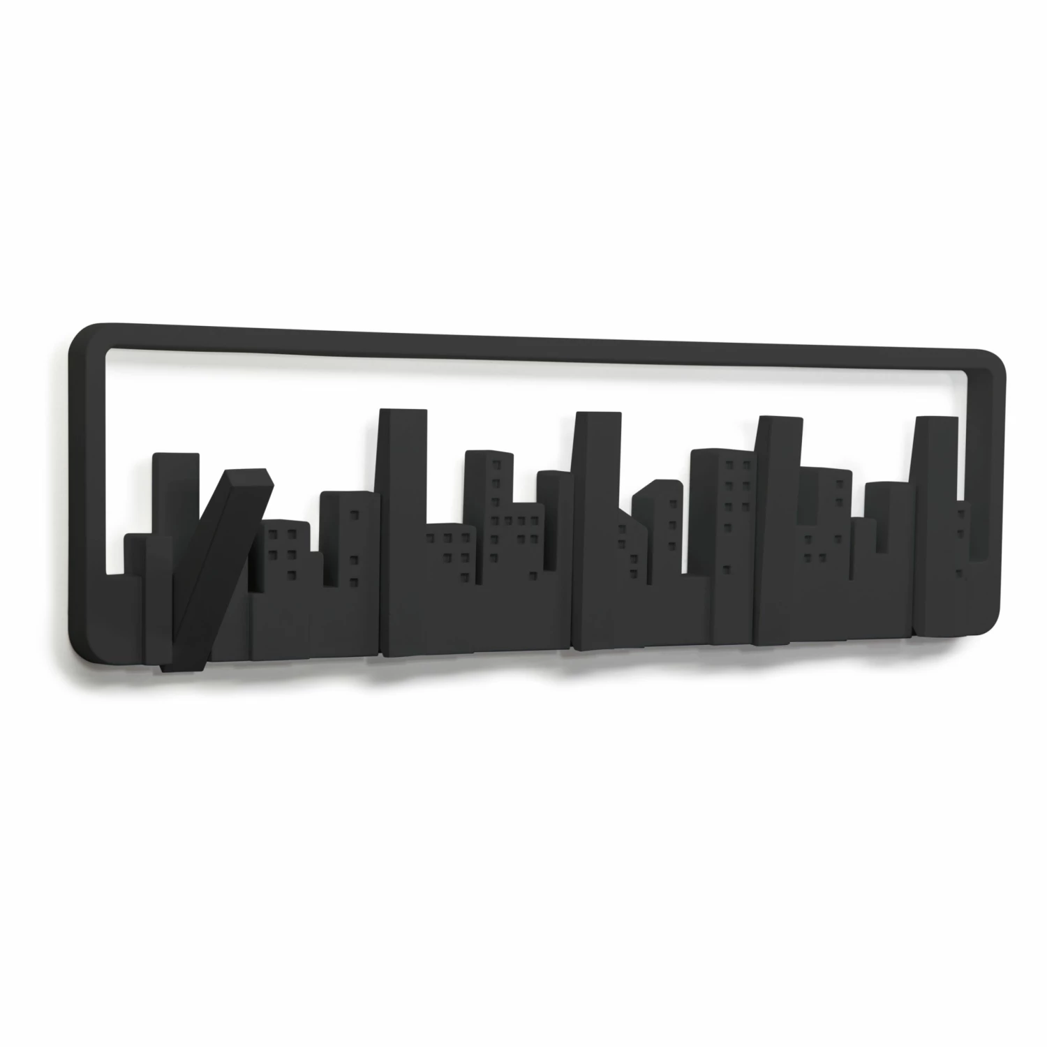 Umbra Black Skyline Multi Wall Hook 5 Umbra Black Skyline Multi Wall Hook