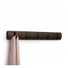 Umbra Black/Walnut Flip 5 Coat Hook 2 Umbra Black/Walnut Flip 5 Coat Hook