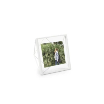 Umbra 4" x 4" White Prisma Photo Frame 4 Umbra 4" x 4" White Prisma Photo Frame