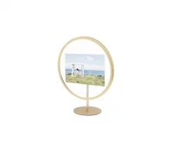 Umbra 10 x 15cm Brass Infinity Photo Frame 10 Umbra 10 x 15cm Brass Infinity Photo Frame
