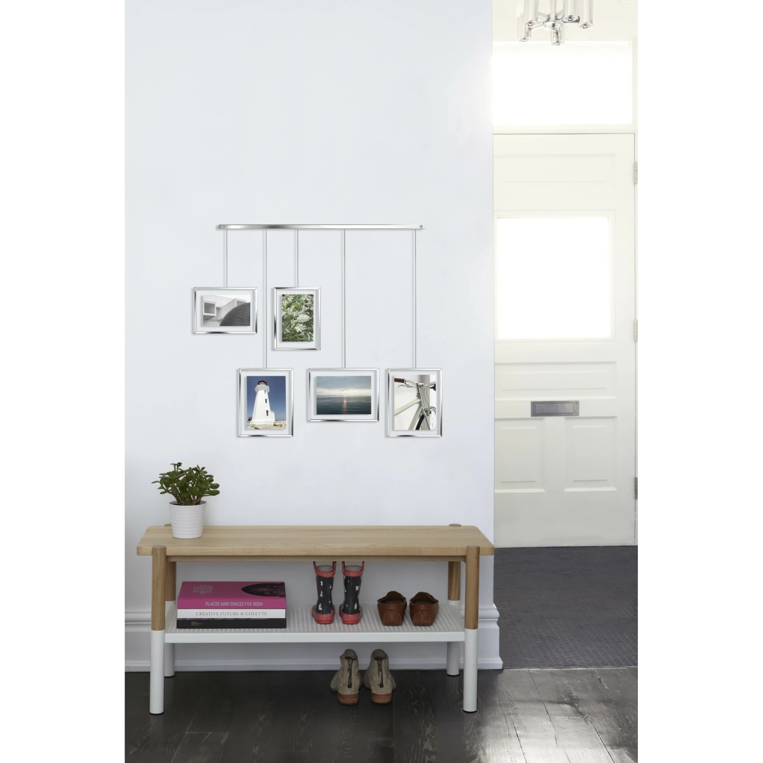 Umbra Chrome Exhibit Adjustable Multi Photo Display Frame 7 Umbra Chrome Exhibit Adjustable Multi Photo Display Frame