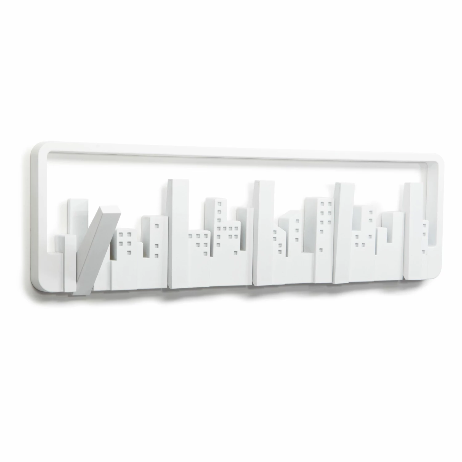 Umbra White Skyline Multi Wall Hook 5 Umbra White Skyline Multi Wall Hook