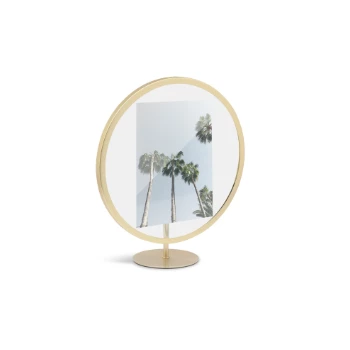 Umbra 13 x 18cm Brass Infinity Photo Frame 3 Umbra 13 x 18cm Brass Infinity Photo Frame