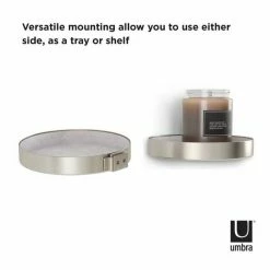 Umbra Set De 2 Étagères Murales Perch Coloris Nickel 8 Umbra Set De 2 Étagères Murales Perch Coloris Nickel