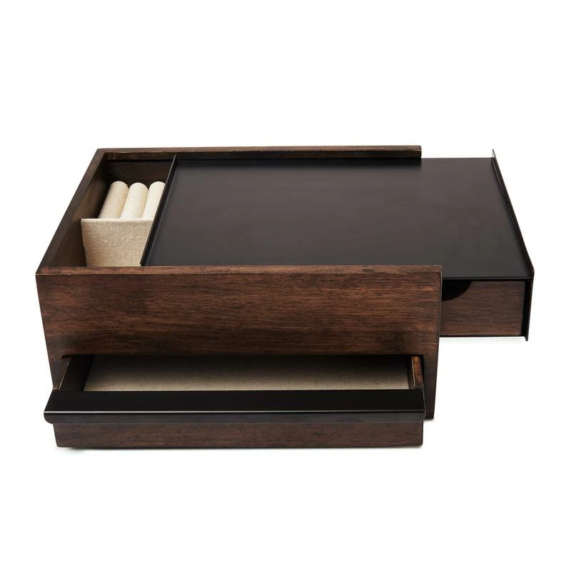 Umbra Black Walnut Stowit Jewelry Box 5 Umbra Black Walnut Stowit Jewelry Box