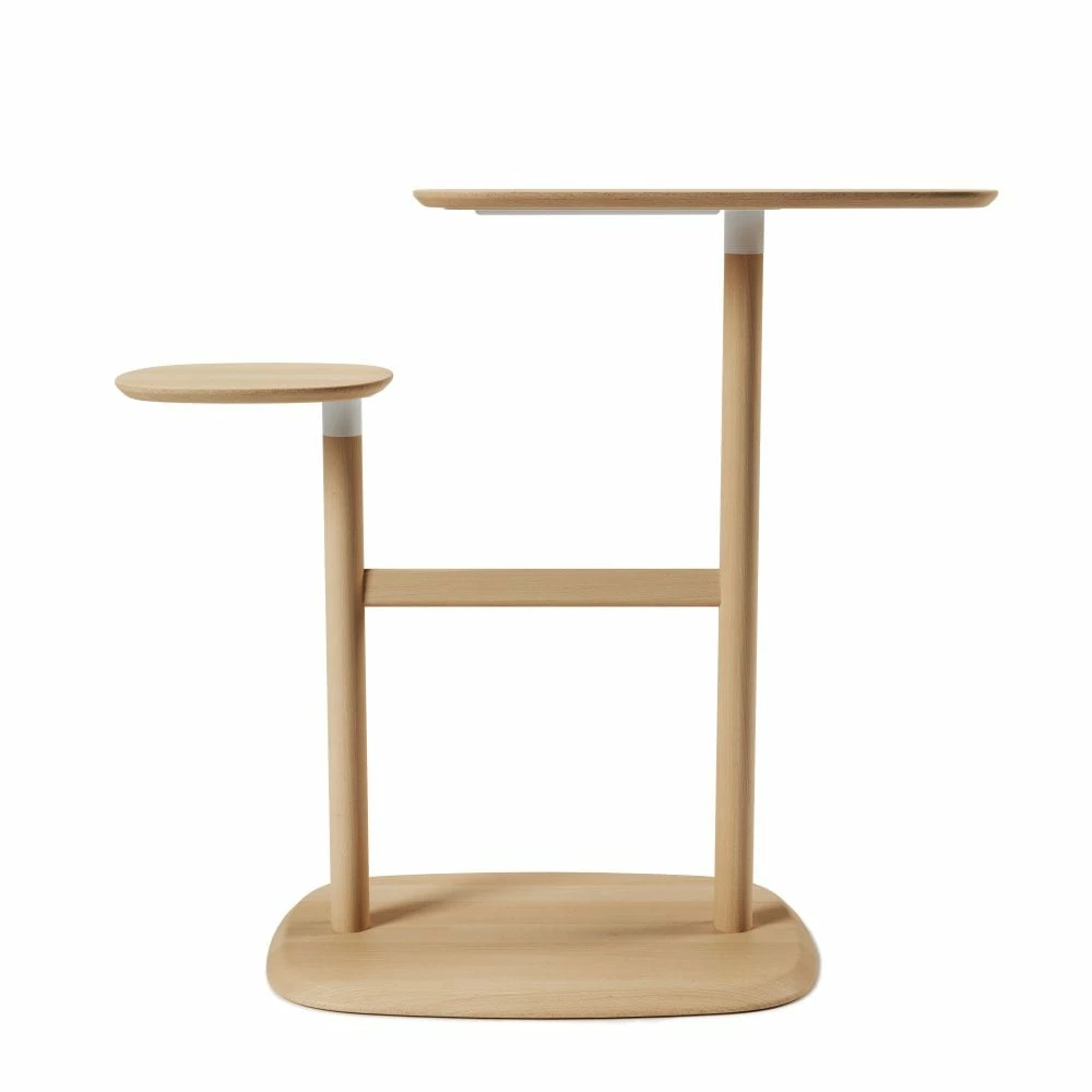Umbra Natural Beech Wood Swivo Side Table 3 Umbra Natural Beech Wood Swivo Side Table
