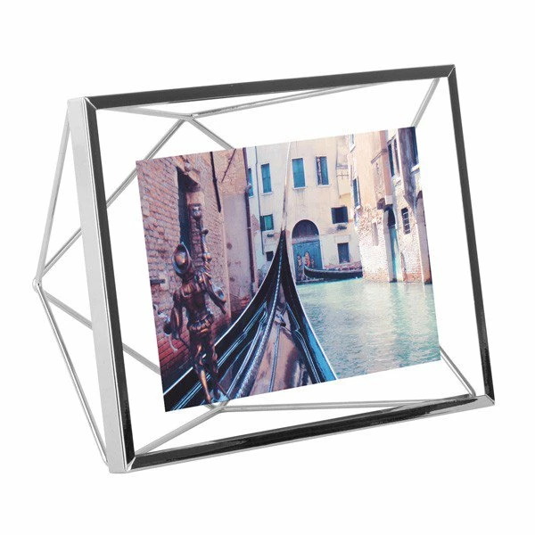 Umbra 4" x 6" Chrome Prisma Photo Frame 5 Umbra 4" x 6" Chrome Prisma Photo Frame