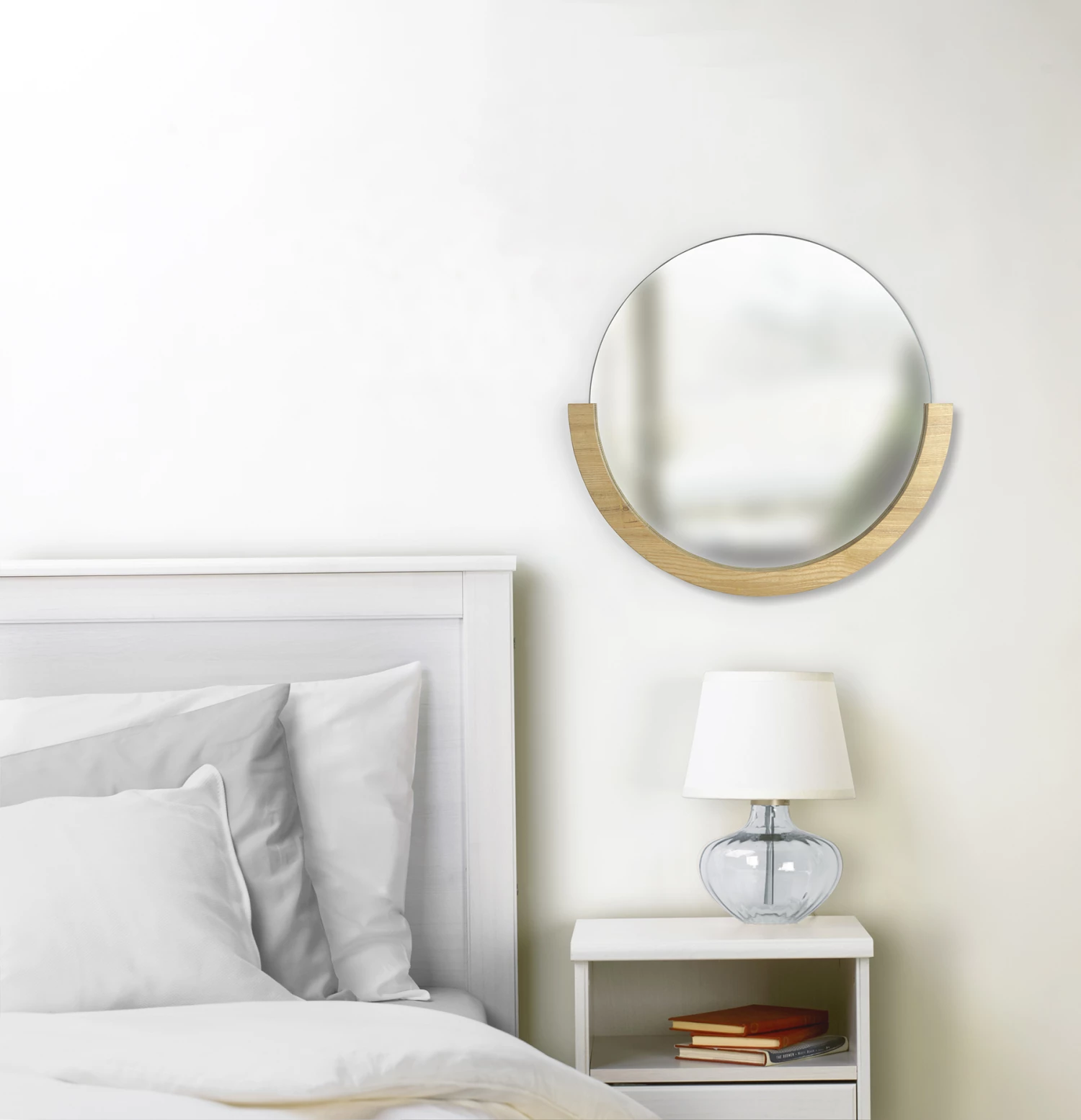 Umbra Natural Mira Wall Mirror 5 Umbra Natural Mira Wall Mirror