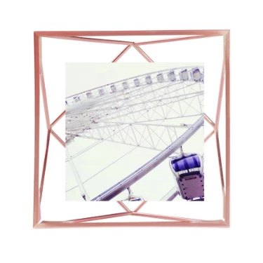 Umbra 4" x 4" Copper Prisma Photo Frame 3 Umbra 4" x 4" Copper Prisma Photo Frame