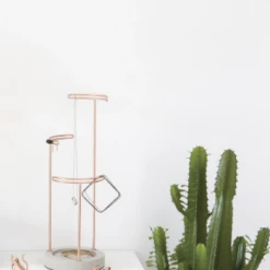 Umbra Tesora Jewelry Stand Copper Grey 7 Umbra Tesora Jewelry Stand Copper Grey