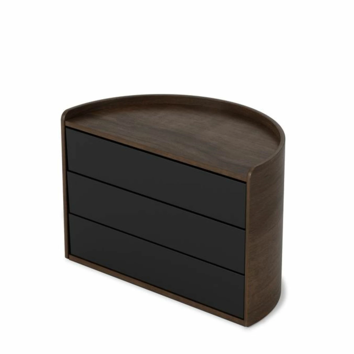 Umbra Black/Walnut Moona Jewellery/Storage Box 4 Umbra Black/Walnut Moona Jewellery/Storage Box