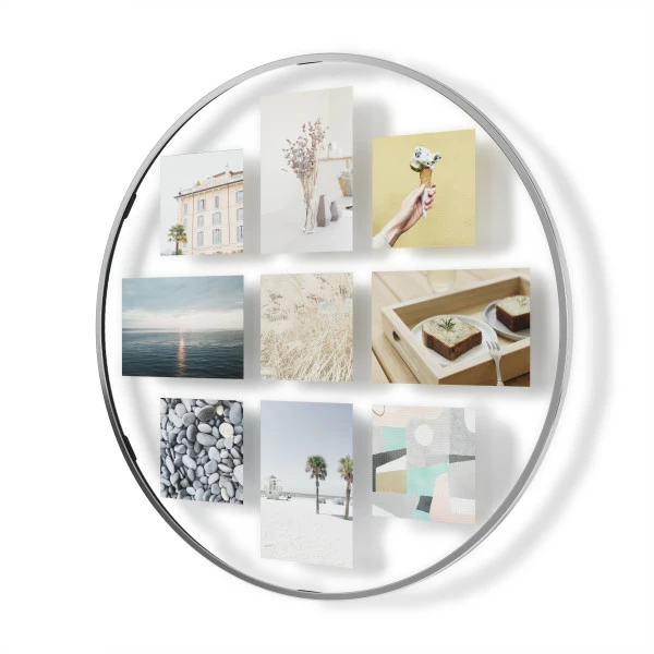 Umbra Chrome Infinity Wall Float Picture Frame 3 Umbra Chrome Infinity Wall Float Picture Frame