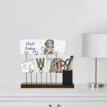 Umbra White Gala Photo Display with Ceramic Cup 5 Umbra White Gala Photo Display with Ceramic Cup