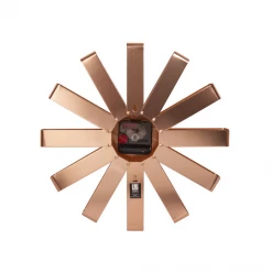Umbra Copper Ribbon Wall Clock 8 Umbra Copper Ribbon Wall Clock