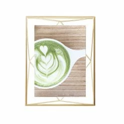 Umbra 5 x 7cm Matte Brass Prisma Photo Frame