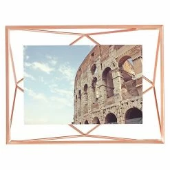 Umbra 4" x 6" Copper Prisma Photo Frame 9 Umbra 4