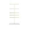 Umbra Gold White Jewelry Stand 2 Umbra Gold White Jewelry Stand
