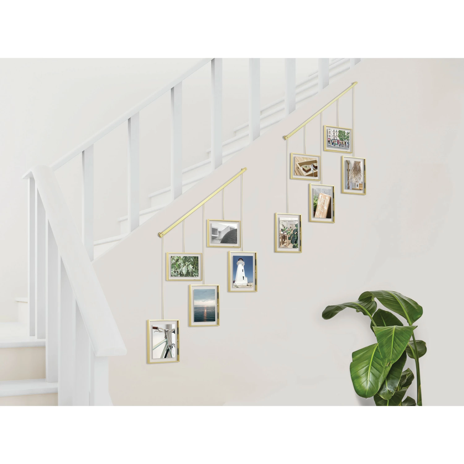 Umbra Brass Exhibit Adjustable Multi Photo Display Frame 6 Umbra Brass Exhibit Adjustable Multi Photo Display Frame
