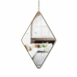 Umbra Set of 3 Matt Brass Dima Wall Mirror 10 Umbra Set of 3 Matt Brass Dima Wall Mirror