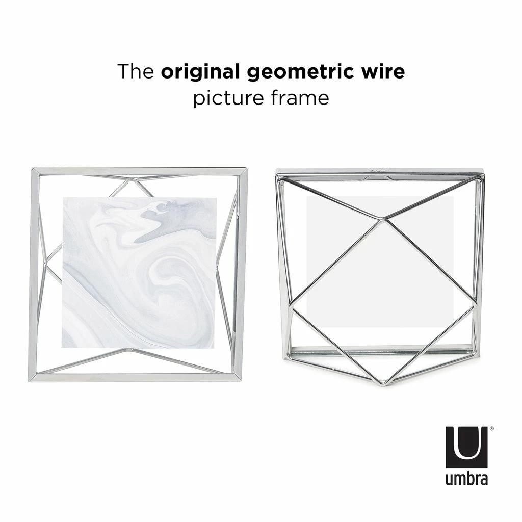 Umbra 4 x 4 Chrome Prisma Photo Frame 6 Umbra 4 x 4 Chrome Prisma Photo Frame