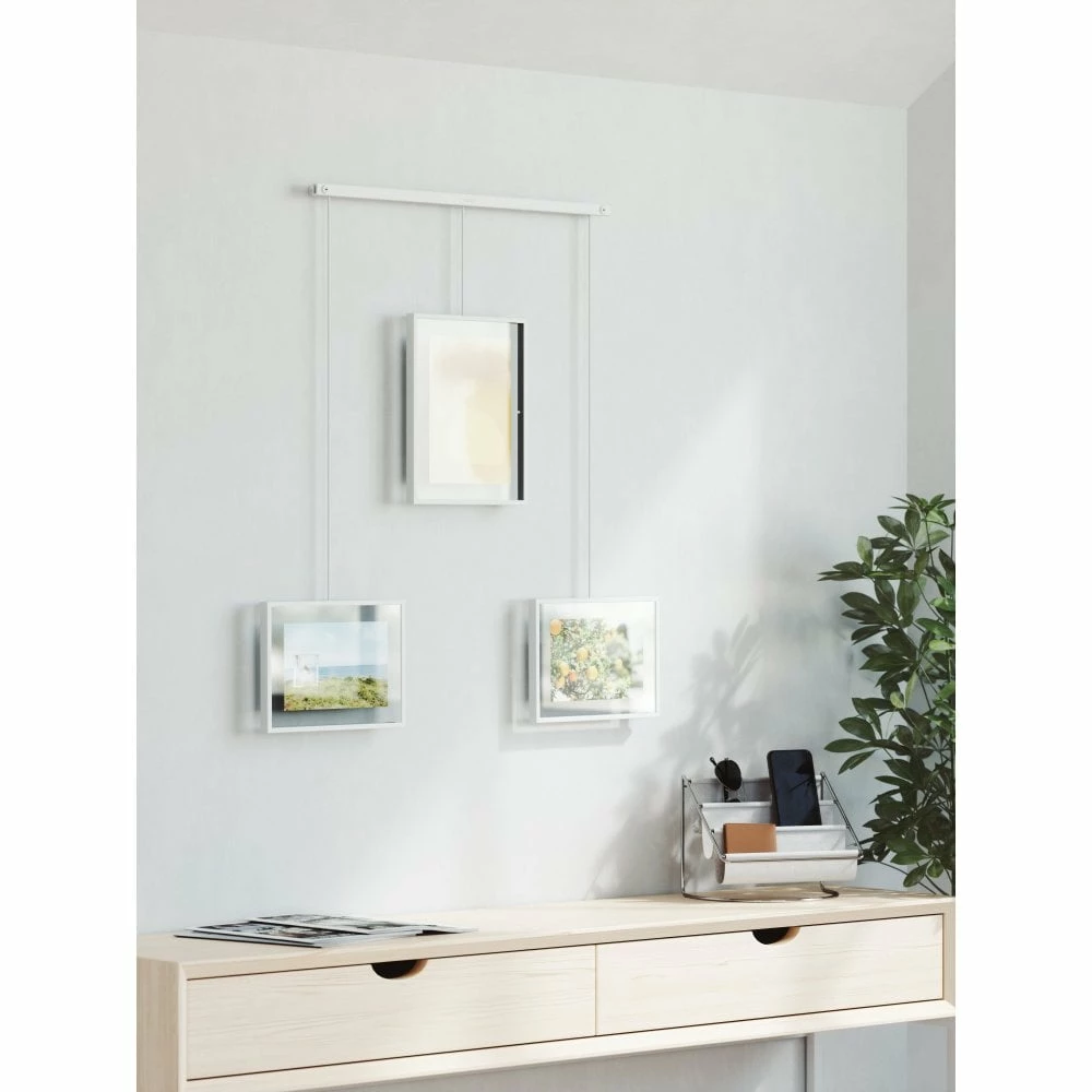 Umbra Exhibit 3OP Multi Photo Display Frame White 5 Umbra Exhibit 3OP Multi Photo Display Frame White