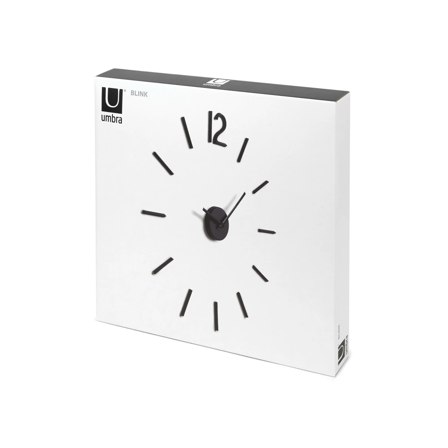Umbra Black Blink Wall Clock 15 Umbra Black Blink Wall Clock
