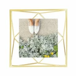 Umbra Sales Shop 38 Umbra 4 x 4 Mat Brass Prisma Photo Frame