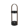 Umbra Black and Walnut Bellwood Umbrella Stand 1 Umbra Black and Walnut Bellwood Umbrella Stand