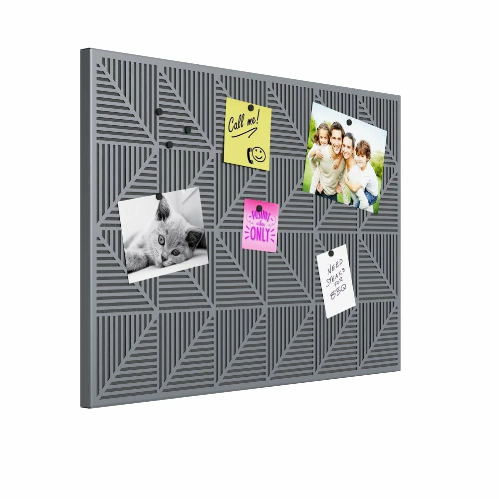 Umbra Charocoal Trigon Bulletin Board 4 Umbra Charocoal Trigon Bulletin Board