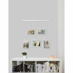 Umbra White Exhibit Adjustable Multi Photo Display Frame 9 Umbra White Exhibit Adjustable Multi Photo Display Frame