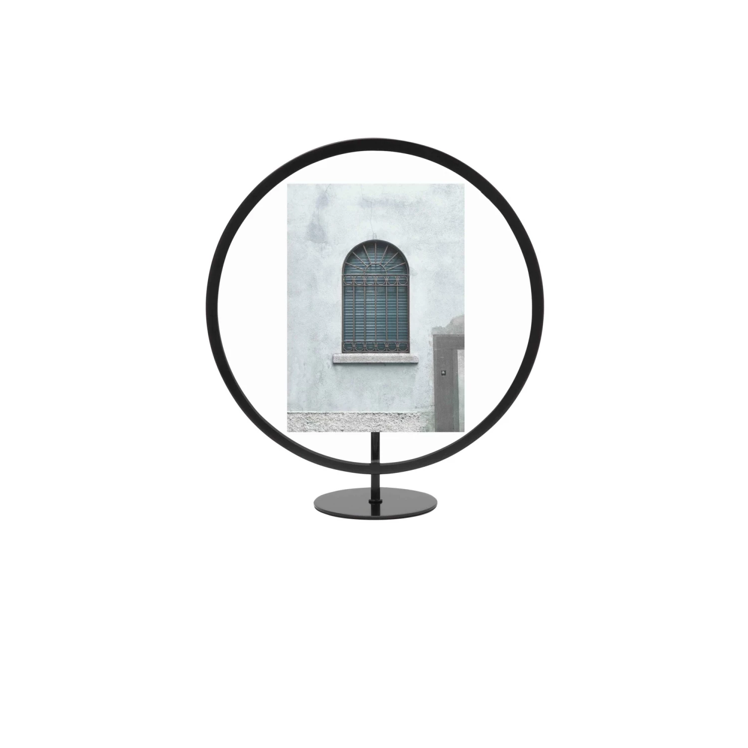 Umbra Infinity Round Black Picture Frame 5" x 7" 3 Umbra Infinity Round Black Picture Frame 5" x 7"