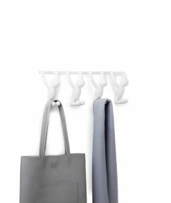 Umbra White Buddy Over The Door or Wall 4 Hook 7 Umbra White Buddy Over The Door or Wall 4 Hook