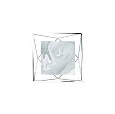 Umbra 4" x 4" Chrome Prisma Photo Frame