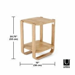 Umbra Bellwood Side Table - Natural 12 Umbra Bellwood Side Table - Natural