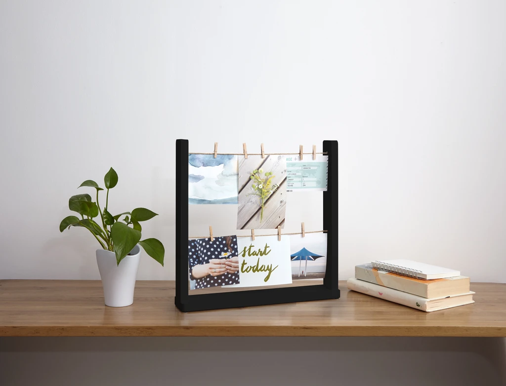 Umbra Black Hangit Desktop Photo Display 5 Umbra Black Hangit Desktop Photo Display