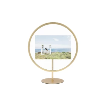 Umbra 10 x 15cm Brass Infinity Photo Frame 3 Umbra 10 x 15cm Brass Infinity Photo Frame