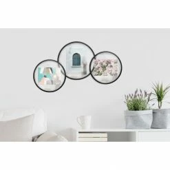 Umbra Infinity Round Black Picture Frame 5" x 7" 9 Umbra Infinity Round Black Picture Frame 5