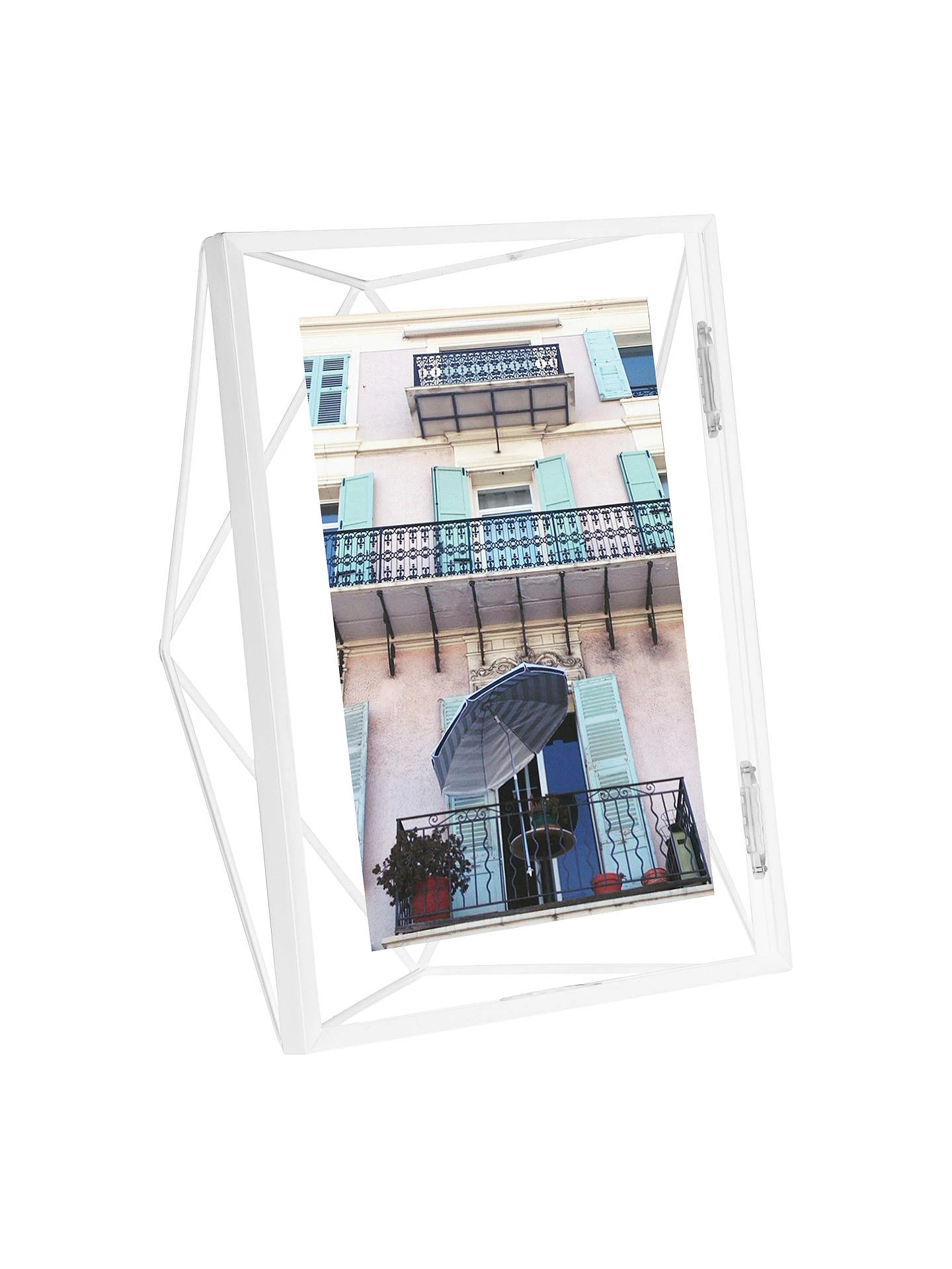 Umbra 5" x 7" White Prisma Photo Frame 4 Umbra 5" x 7" White Prisma Photo Frame