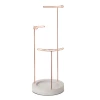 Umbra Tesora Jewelry Stand Copper Grey 1 Umbra Tesora Jewelry Stand Copper Grey