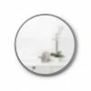 Umbra 24 inch Grey Hub Wall Mirror 2 Umbra 24 inch Grey Hub Wall Mirror