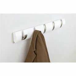 Umbra White Flip 5 Coat Hook 7 Umbra White Flip 5 Coat Hook
