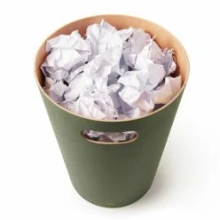 Umbra 7.5 Litre Spruce Green And Natural Woodrow Waste Bin 7 Umbra 7.5 Litre Spruce Green And Natural Woodrow Waste Bin