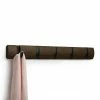Umbra Black/Walnut Flip 5 Coat Hook 1 Umbra Black/Walnut Flip 5 Coat Hook
