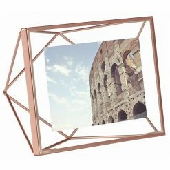 Umbra 4" x 6" Copper Prisma Photo Frame 8 Umbra 4