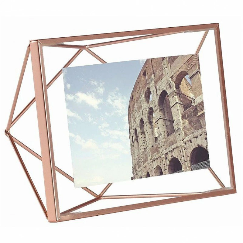 Umbra 4" x 6" Copper Prisma Photo Frame 5 Umbra 4" x 6" Copper Prisma Photo Frame