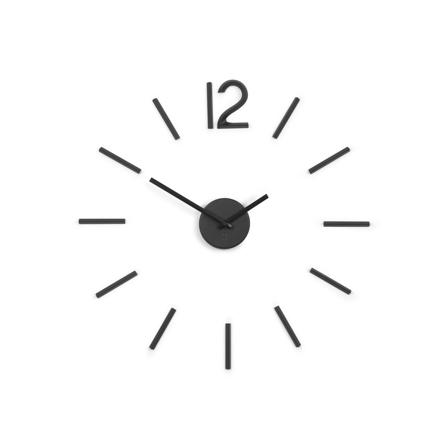 Umbra Black Blink Wall Clock 4 Umbra Black Blink Wall Clock
